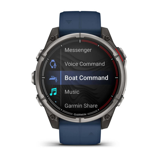 Морський GPS смартгодинник quatix 8 47mm AMOLED Sapphire