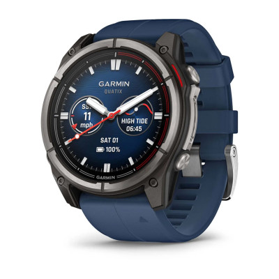 Морський GPS смартгодинник quatix 8 51mm AMOLED Sapphire