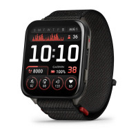 Смарт-часы Garmin Venu X1 Black/Slate Titanium с чёрным нейлоновым ремешком