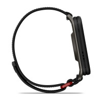 Смарт-часы Garmin Venu X1 Black/Slate Titanium с чёрным нейлоновым ремешком
