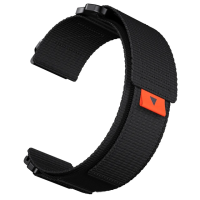 Ремінець нейлоновий 22mm для годинника Garmin EpixPro Fenix Pro Enduro Tactix чорний