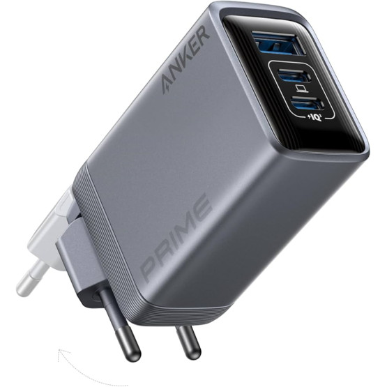 Зарядний пристрій Anker Prime Charger A2688 (100W, 3 Ports, GaN)