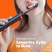 Електрична зубна щітка Bitvae S3 Smart 4 насадки та футляр Золото