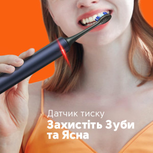 Электрическая зубная щётка Bitvae S3 Smart 4 насадки и футляр Золото