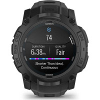 Смарт-годинник Garmin Instinct 3 50mm AMOLED Tactical Edition Black with Black Band