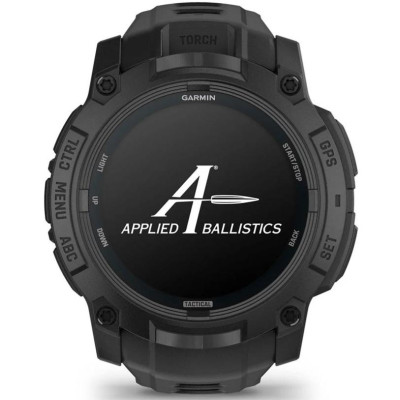 Смарт-часы Garmin Instinct 3 50mm AMOLED Tactical Edition Black with Black Band