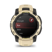 Смарт-часы Garmin Instinct 3 45 мм AMOLED Citrine (бежевый)