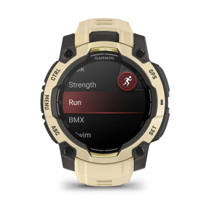 Смарт-годинник Garmin Instinct 3 45 мм AMOLED Citrine (бежевий)