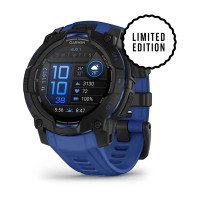 Instinct 3 · 45 mm · AMOLED · Bolt Blue/Black