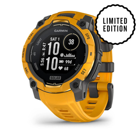 Garmin Instinct 3 45 мм Solar Sunburst