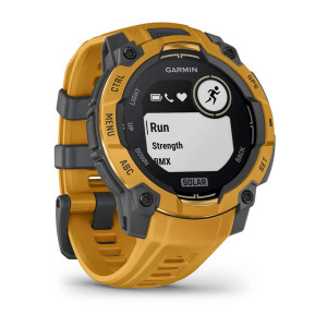 Смарт-годинник Garmin Instinct 3 45 мм Solar Sunburst помаранчевий