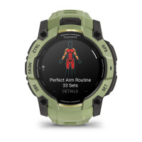 Смарт-часы Garmin Instinct 3 50 мм AMOLED Fern Green (зелёный)