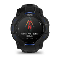 Instinct 3 · 50 mm · AMOLED · Black/Bolt Blue