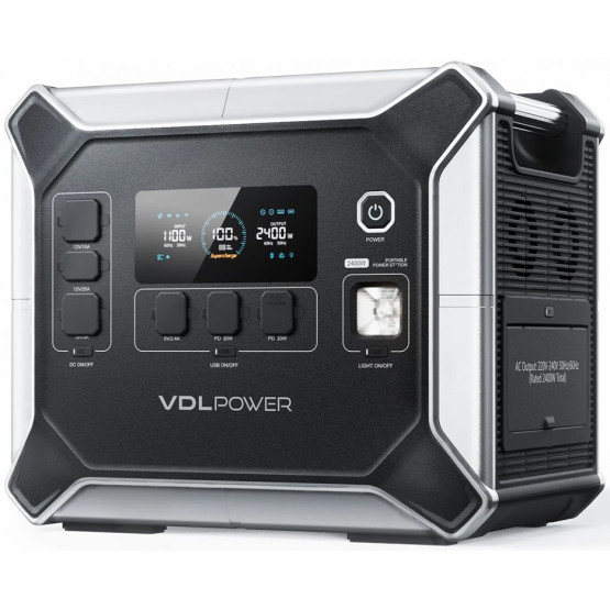 Портативна електростанція VDL HS2400 2400W/2048Wh LiFePO4