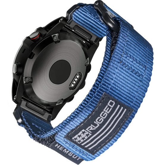 Ремінець для Garmin HEMSUT 22mm Nylon середній розмір для зап'ястя 185-210мм