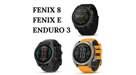 Нові смарт-годинники Garmin: Fenix 8, Fenix E та Enduro 3