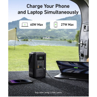 Зовнішній портативний акумулятор Anker 548 60000mAh Khaki
