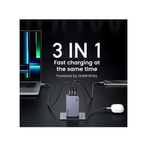Зарядный устройство UGREEN X757 Nexode Pro GaN Fast Charger Set 100W EU