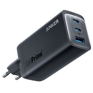 Зарядний пристрій Anker PowerPort 737 A2148 GaNPrime 120W, Black