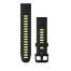 Ремінець Garmin epixPRO 20mm QuickFit Blk/Lime Silicone Bnd