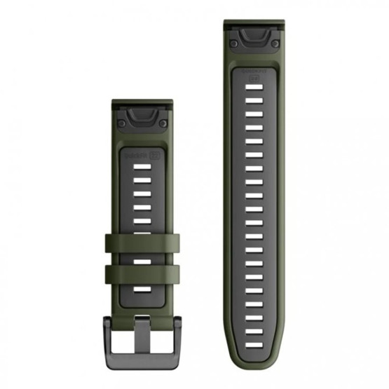 Ремінець Garmin epixPRO 22mm QuickFit Moss/Grapht Silicn Bnd