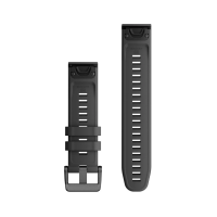 Ремінець Garmin epixPRO 22mm QuickFit Graphite Silicone Bnd