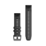 Ремінець Garmin epixPRO 22mm QuickFit Graphite Silicone Bnd