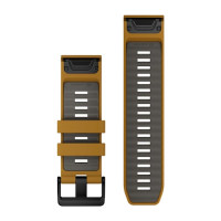 QuickFit 26 Watch Bands · Gray Silicone