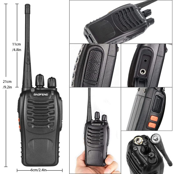 Рация Baofeng BF-888S комплект 2 шт
