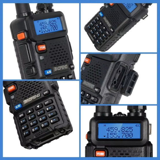 Рация Baofeng UV-5R 8 Вт 136-174, 400-520 МГц + комплект 1шт Рация Baofeng UV-5R 8 Вт 136-174, 400-520 МГц + комплект 1шт