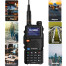 Рація Baofeng UV-5RH 10W тридіапазонна з акумулятором 2500 мАг та 999 каналами