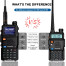 Рація Baofeng UV-5RH 10W тридіапазонна з акумулятором 2500 мАг та 999 каналами