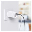 Зарядний пристрій Baseus GaN5 Pro Fast Charger 2C+U 65W White w/Type-C to Type-C
