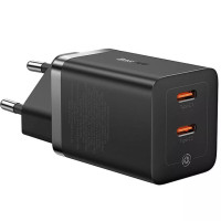 Зарядный устройство Baseus GaN5 Pro 40W Type-C + Type-C Black