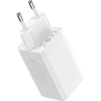 Зарядний пристрій Baseus GaN5 Pro 40W Type-C + Type-C White