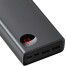 Зовнішній портативний акумулятор Baseus Adaman Metal Digital Display 20000mAh 65W Black