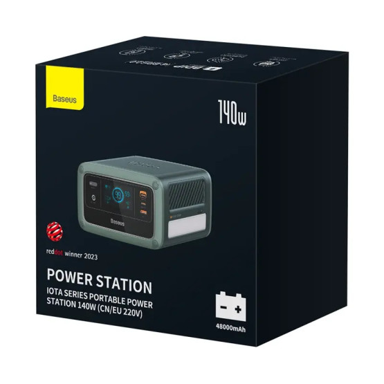 Внешний портативный аккумулятор Baseus 140W 220V 48000mAh Light Power Supply Uta ioTa Portable Outdoor Big Capacity Power Bank