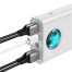 Зовнішній портативний акумулятор Baseus Amblight Digital Display 30000mAh White 65W