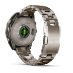 Смарт-годинник Garmin Fenix 8 47 мм AMOLED Сапфір Титан з прорізами Titanium