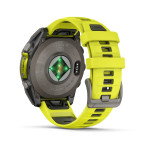 Смарт-годинник Garmin Fenix 8 51 мм Solar Сапфір Графіт/Титан з силіконовим ремінцем QuickFit 26 мм