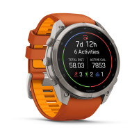 fenix 9 Pro · inReach · 51mm · Autumn Orange Band