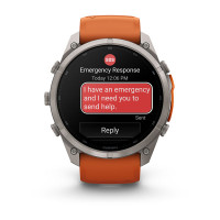 fenix 9 Pro · inReach · 51mm · Autumn Orange Band