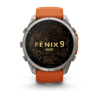 fenix 9 Pro · inReach · 51mm · Autumn Orange Band