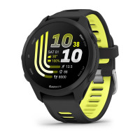 Смарт-часы Garmin Forerunner 170 с чёрно-жёлтым силиконовым ремешком
