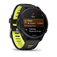 Смарт-часы Garmin Forerunner 170 с чёрно-жёлтым силиконовым ремешком