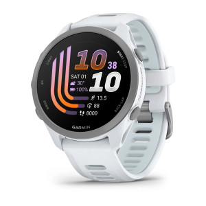 Смарт-годинник Garmin Forerunner 170 зі світло-сіро-блакитним силіконовим ремінцем