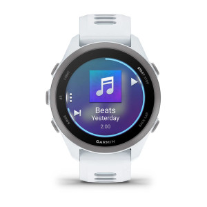 Смарт-годинник Garmin Forerunner 170 Music зі світло-сіро-блакитним силіконовим ремінцем