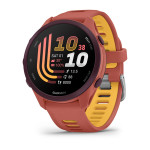Смарт-годинник Garmin Forerunner 170 Music з рожево-манговим силіконовим ремінцем
