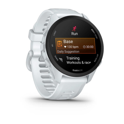 Смарт-годинник Garmin Forerunner 70 зі світло-сірим силіконовим ремінцем