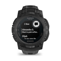 Instinct 3 · 45 mm · Solar · Tactical · Black